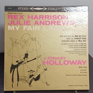 Julie Andrews - Rex Harrison - My Fair Lady - Original Cast Album - Circa 1959
